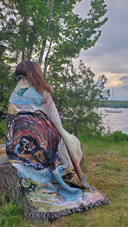 Divine Abundance Woven Throw